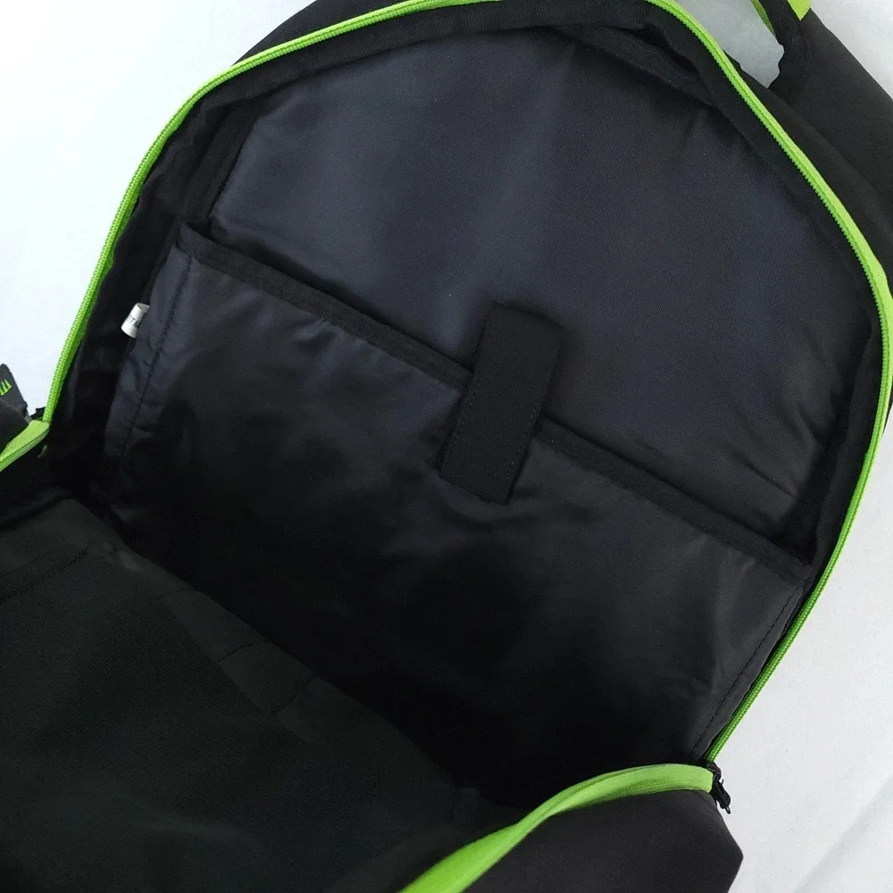 Official Monster Energy Black Promo Padded Backpack with Zippers Pockets Laptop